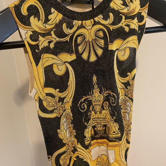 Gianni Versace Top/bodysuit/knit tank Donna size 36 (4) - Picture 14 of 16